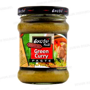 PATE DE CURRY VERT 220G EXOTIC FOOD
