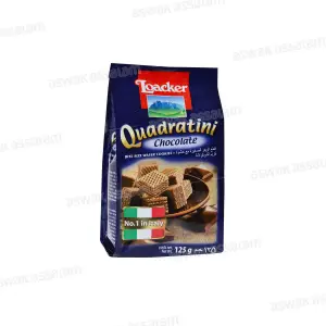 GAUFRETTE CACAO 125G QUADRATINI