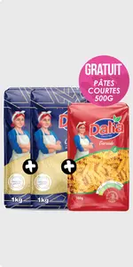 Lot de 2 couscous 1kg DALIA