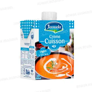 CREME UHT DE CUISSON LEGERE 500ML JAOUDA