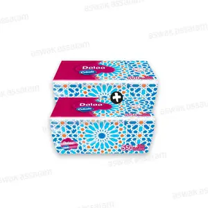 LOT DE 2 BOITES DE MOUCHOIRS 550 FEUILLES DALAA