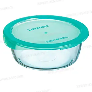 BOITE DE CONSERVATION RONDE EN VERRE 92CL KEEP'N BOX LUMINARC