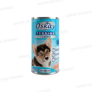 TERRINE AU BOEUF POUR CHIEN JUNIOR 400G OSKAY