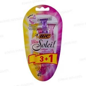 RASOIR MISS SOLEIL 3 UNITES + 1 GRATUITE BIC