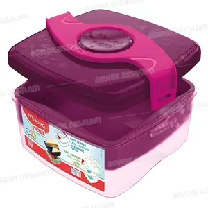 BOITE A GOUTER ROSE MAPED