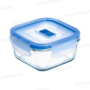 BOITE DE CONSERVATION CARREE EN VERRE 38CL PURE BOX LUMINARC