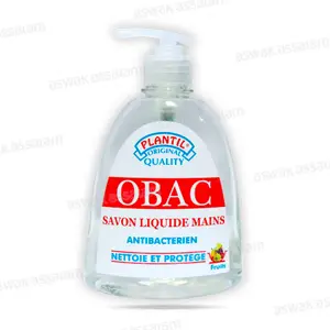 SAVON LIQUIDE ANTIBACTERIEN POUR MAINS 500ML OBAC