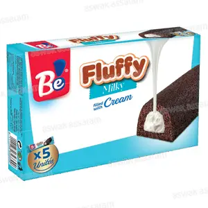 GENOISE FLUFFY MILKY 5*48G PACK BE