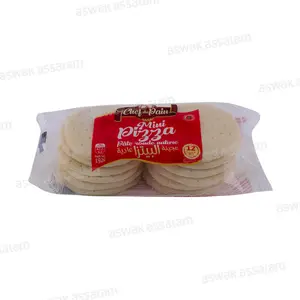 PATE MINI PIZZA RONDE NATURE 12 UNITES 192G CHEF DU PAIN