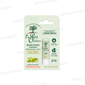 BAUME A LEVRES HYDRATANT HUILE D'OLIVE 4G LE PETIT OLIVIER