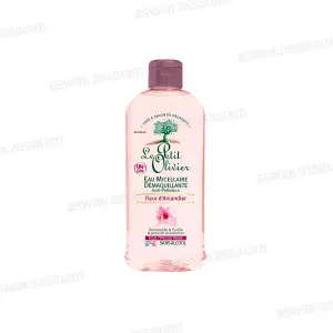 EAU MICELLAIRE DEMAQUILLANTE ANTI-POLLUTION FLEUR D'AMANDIER 400ML LE PETIT OLIVIER