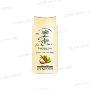 SHAMPOOING CREME NUTRITION HUILES D'OLIVE, KARITE, ARGAN 250ML LE PETIT OLIVIER
