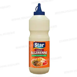 SAUCE ALGERIENNE PIQUANTE 500G STAR