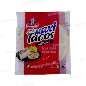 PAIN MAXI TACOS ORIGINAL 6 UNITES 378G BIMBO