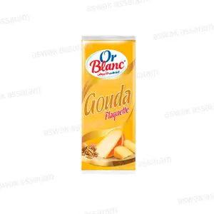 FROMAGE GOUDA PLAQUETTE 235G OR BLANC