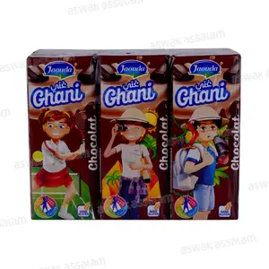 LAIT AROMATISE GHANI CHOCOLAT 6*200G PACK JAOUDA