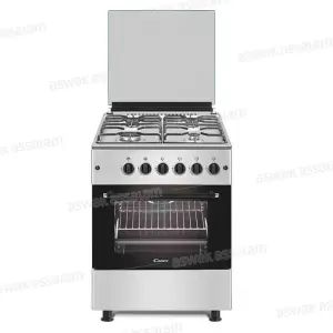 CUISINIERE A GAZ 4 FEUX 60CM INOX CGG66SGX15 CANDY