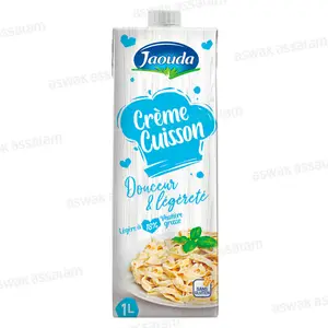 CREME DE CUISSON LEGERE 18% MG SANS GLUTEN 1L JAOUDA