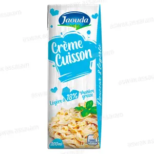 CREME DE CUISSON LEGERE 18% M.G 200ML JAOUDA