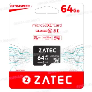 CARTE MICROSD 64GO ZATEC