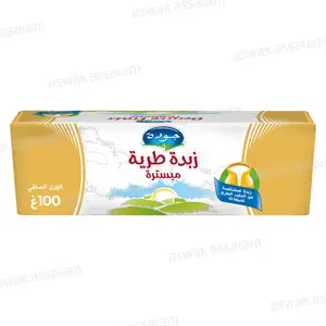 BEURRE FRAIS PASTEURISE PLAQUETTE 100G JAOUDA