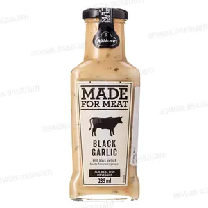 Sauce pour Viande A L'ail Noir 235ml Kuhne