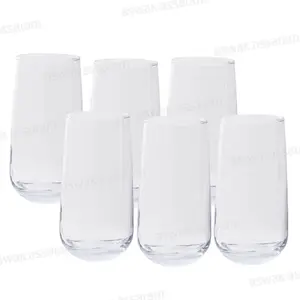 6 VERRES A EAU FORME HAUTE 480ML LAV