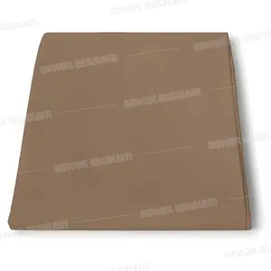 DRAP HOUSSE COTONELLE 140*190CM TAUPE RICHBOND