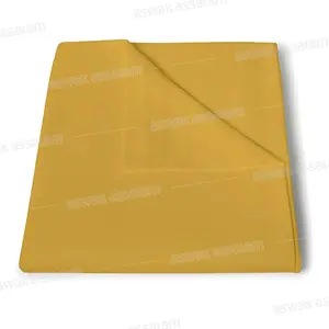 DRAP PLAT COTONELLE 240*270CM MOUTARDE RICHBOND