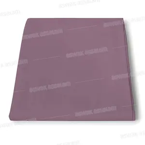 DRAP HOUSSE COTONELLE 140*190CM VIOLET RICHBOND