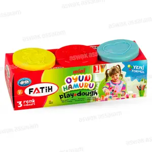 3 MINI POTS DE PATE A MODELER FATIH