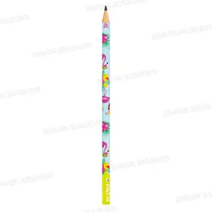 CRAYON NOIR HB MOTIF FLAMINGO FATIH