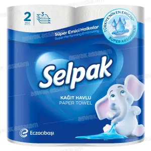 PAPIER CUISINE 3 PLIS 2 UNITES SELPAK