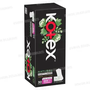 PROTEGE SLIP NORMAL 100% COTON EMBALLE 30 UNITES KOTEX