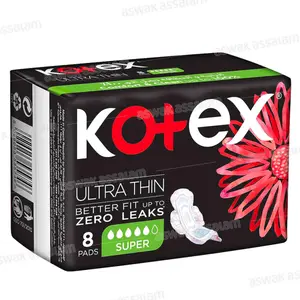 SERVIETTES HYGIENIQUES ULTRA FINES 8 UNITES KOTEX