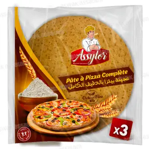 PATE A PIZZA COMPLETE 3 UNITES 400G ASSYLOR