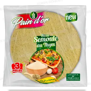 PIZZA SEMOULE AU THYM 3 UNITES 420G PAIN D'OR