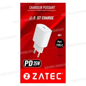 CHARGEUR Z-25 TYPE-C PD 25W ZATEC