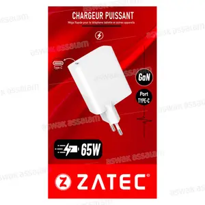 CHARGEUR 65W Z-M65W GAN ZATEC