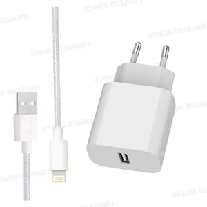 CHARGEUR POWER PLUS 27 + CABLE LIGHTNING ZATEC