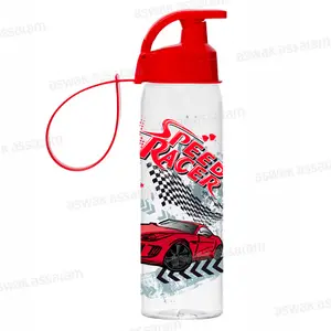 BOUTEILLE SPORT EN PLASTQIUE 500ML SPEED RACER