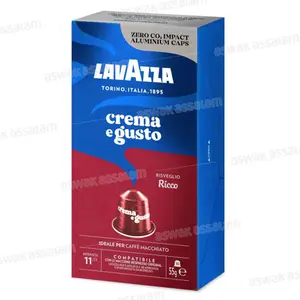 CAFE CREMA E GUSTO INTENSITE 12 BOITE 30 CAPSULES LAVAZZA