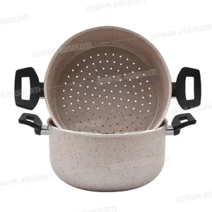 COUSCOUSSIER REVETEMENT EN GRANITE 24CM CELAR