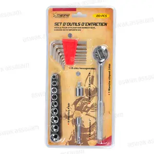 Set D'outils D'entretien 20 Pieces