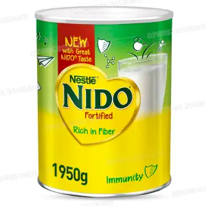LAIT EN POUDRE FORTIFIE RICHE EN FIBRES 1,95KG NIDO