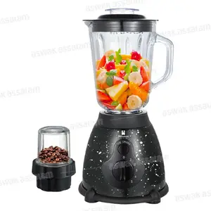 BLENDER BOL EN VERRE 1,5L 600W HMBMO723 HELLMANNS