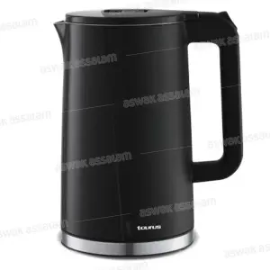 BOUILLOIRE 1,7L 2200W INOX NOIR CYNTHIA TAURUS