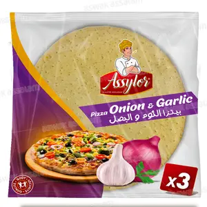PATE A PIZZA A L'AIL ET L'OIGNON 3 UNITES 390G ASSYLOR