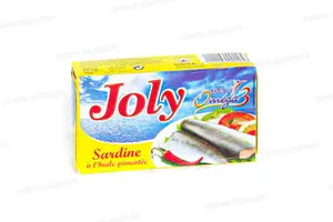 SARDINE HUILE PIMENTEE 125G JOLY