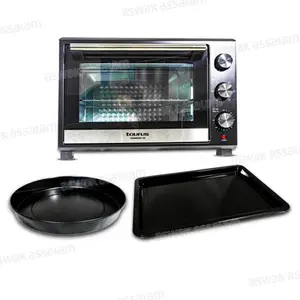 FOUR VENTILE HARMONY 45L 1800W DOUBLE VITRAGE AVEC 2 PLATEAUX TAURUS